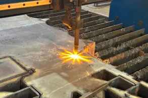 picture cnc-flame cutting